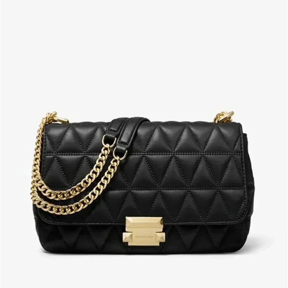 MICHAEL Michael Kors Sloan Large Quilted Leather - Picture 2 of 12